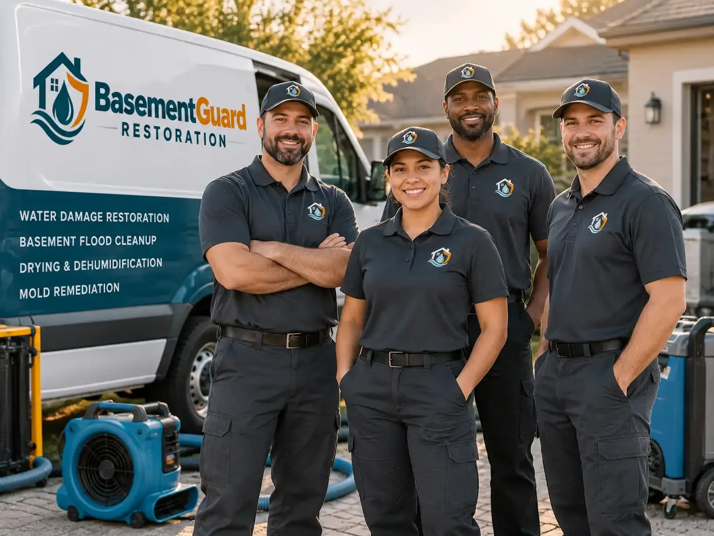 Basement Water Damage Restoration company in Brilliant, OH